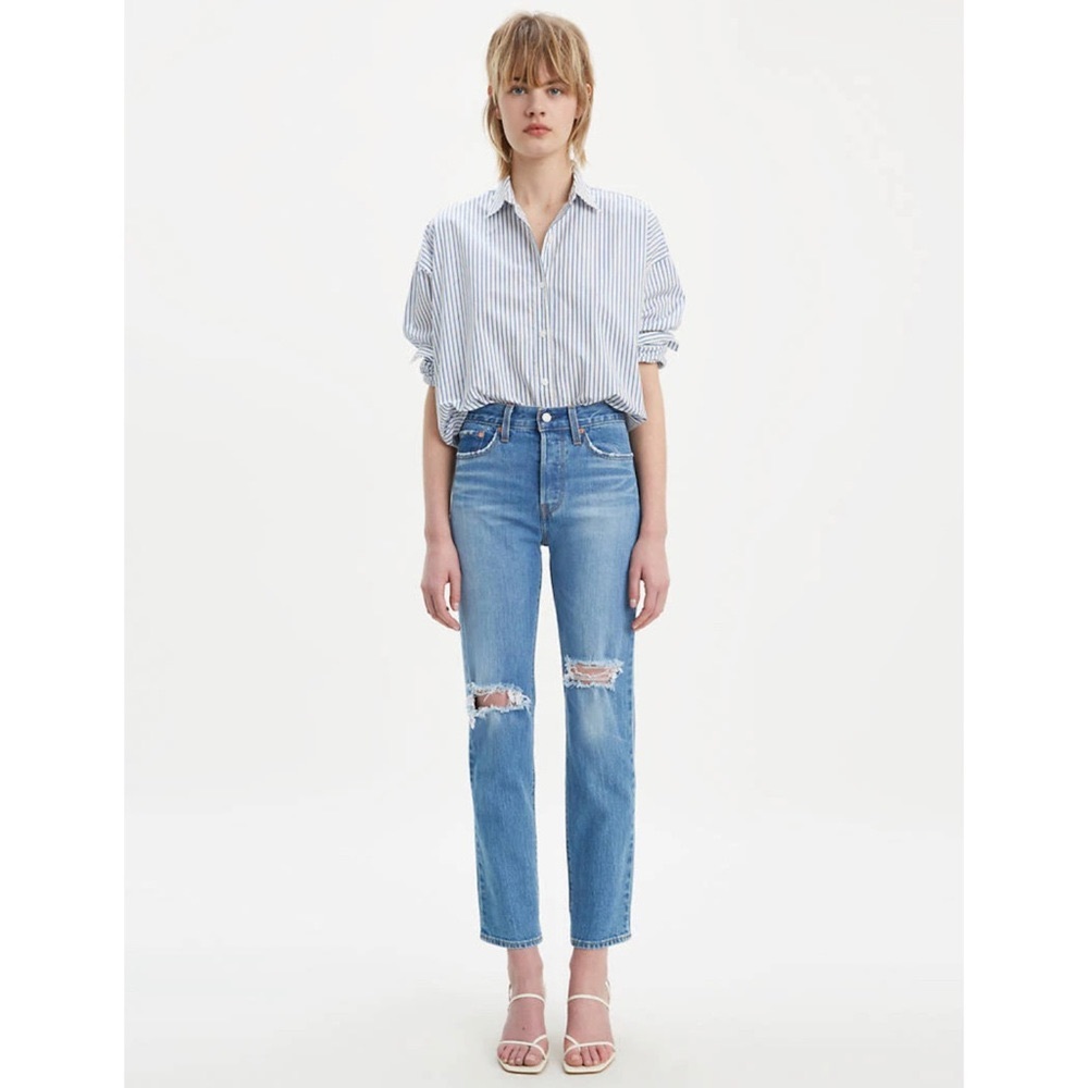 LEVI’S Wedgie Icon Fit Jeans Charleston Breeze